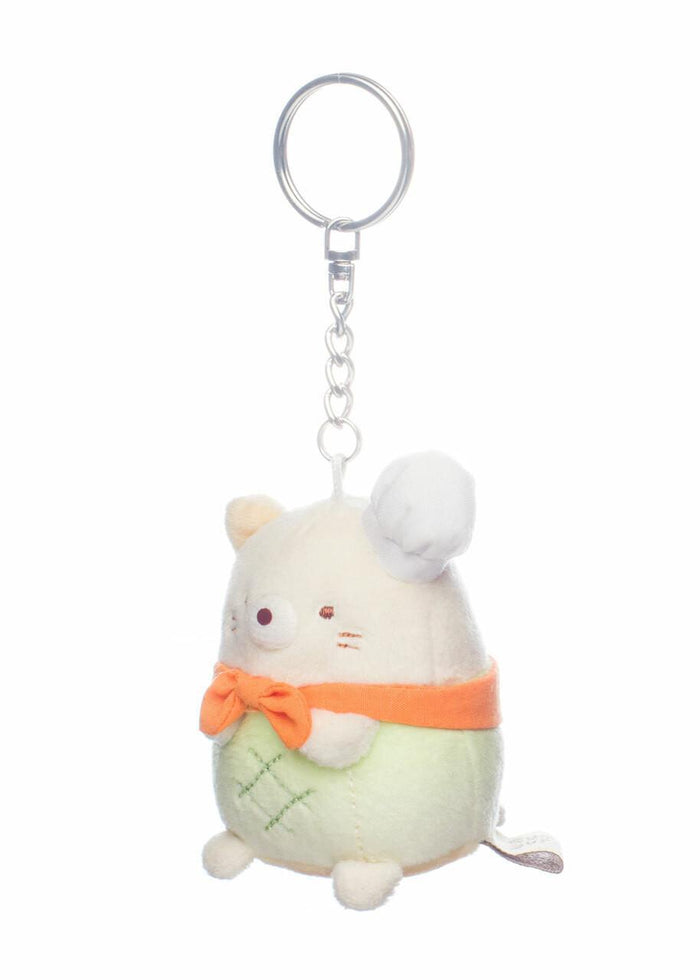San-X Sumikko Gurashi Original Neko Melon Bread Baker Keychain 4 in