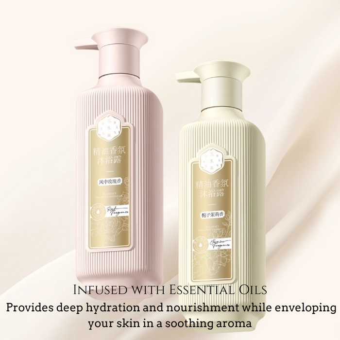 SANSEN Essential Oil Fragrance Skin Care Body Wash 500ml