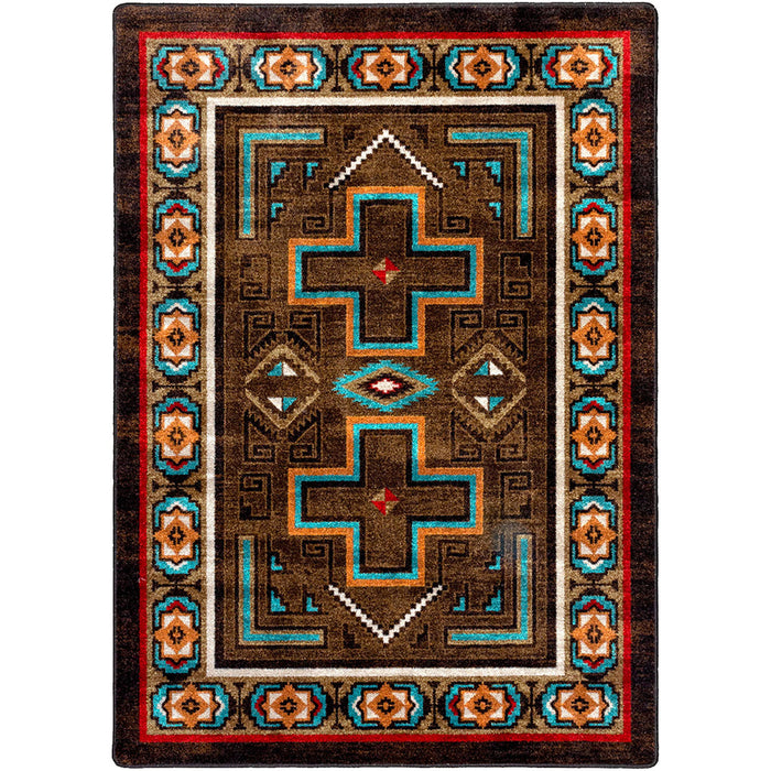 Image of an area rug, Saw Tooth OKA - Mojave Sunset