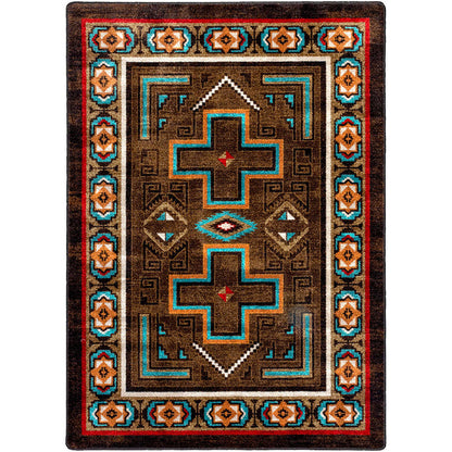 Image of an area rug, Saw Tooth OKA - Mojave Sunset