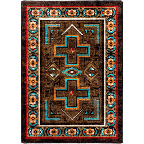 Image of an area rug, Saw Tooth OKA - Mojave Sunset
