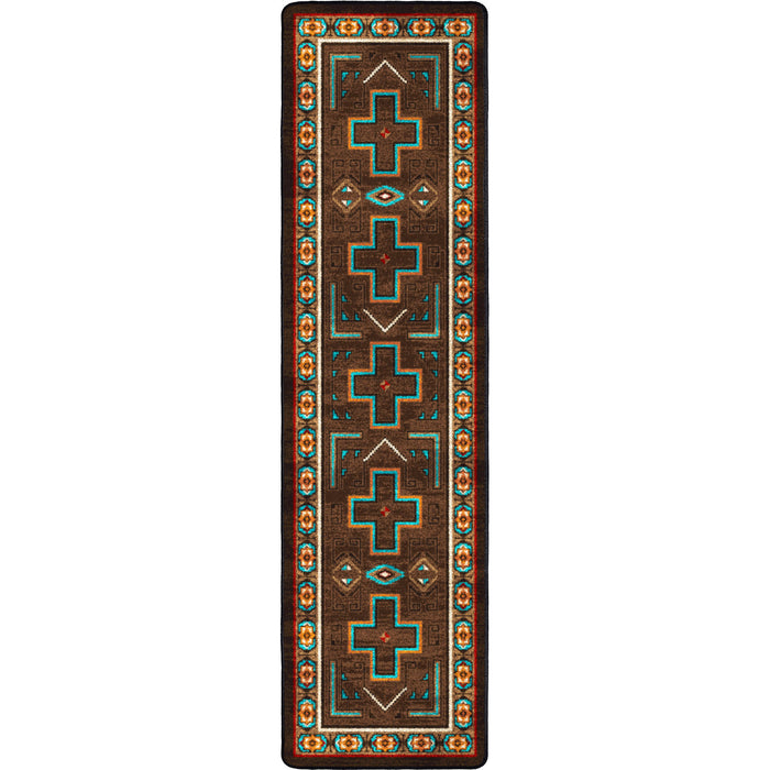Image of an area rug, Saw Tooth OKA - Mojave Sunset