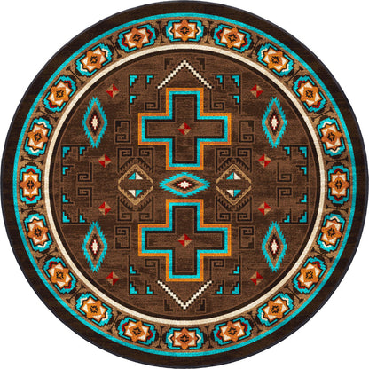 Image of an area rug, Saw Tooth OKA - Mojave Sunset