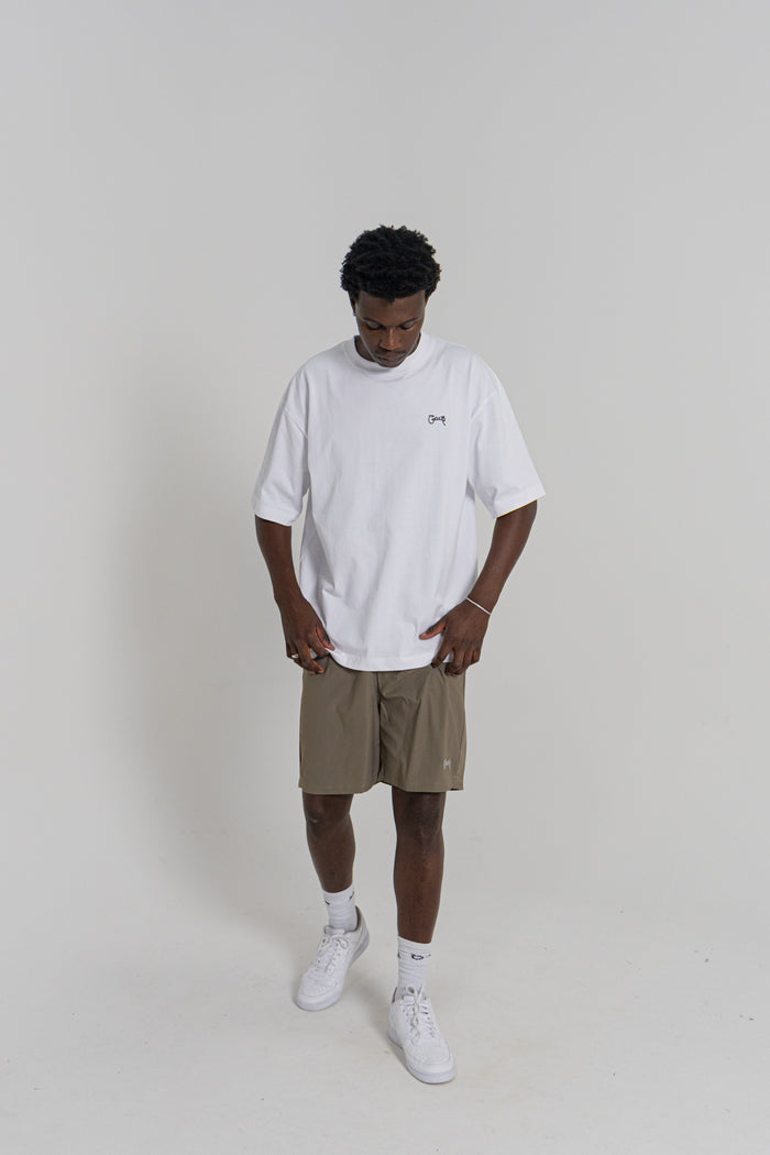 Scripted Stamp Swim Shorts