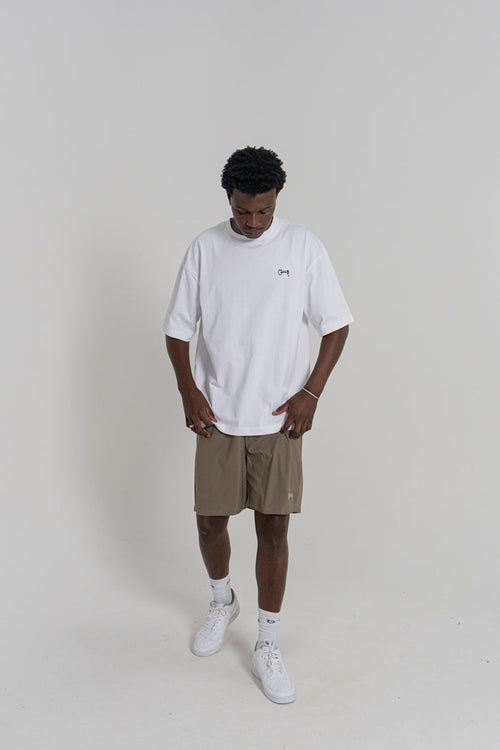 Scripted Stamp Swim Shorts