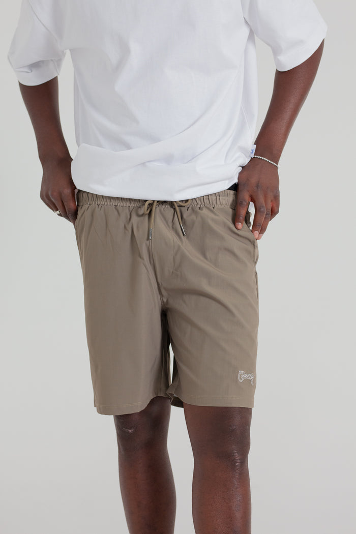 Scripted Stamp Swim Shorts