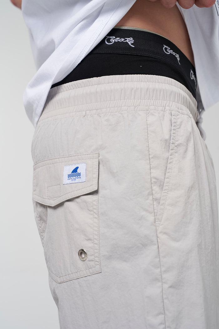 Scripted Stamp Swim Shorts