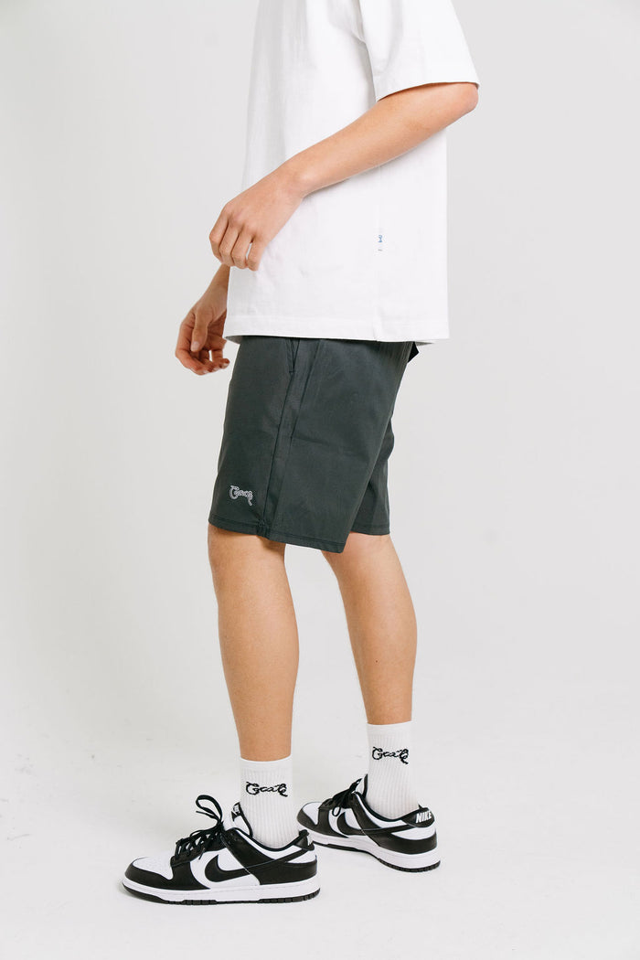 Scripted Stamp Swim Shorts