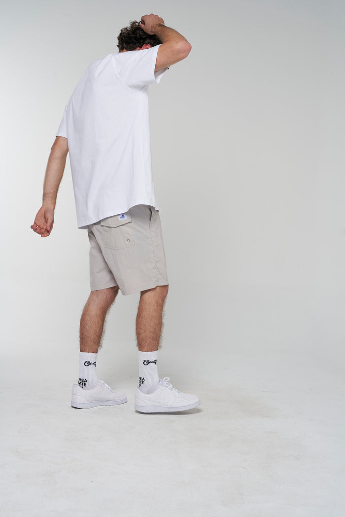 Scripted Stamp Swim Shorts
