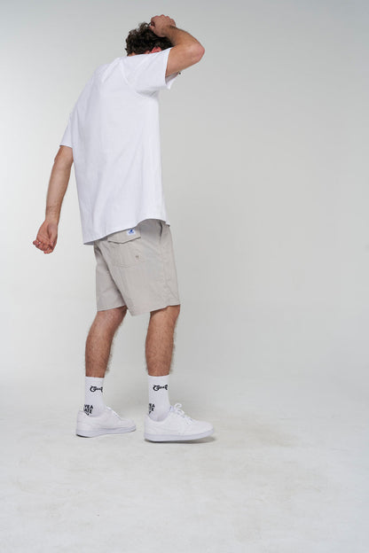 Scripted Stamp Swim Shorts