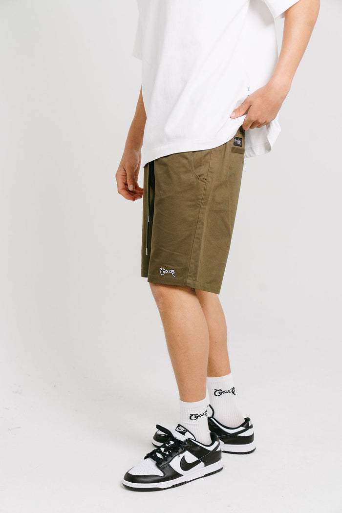 Scripted Stamp Walk Shorts