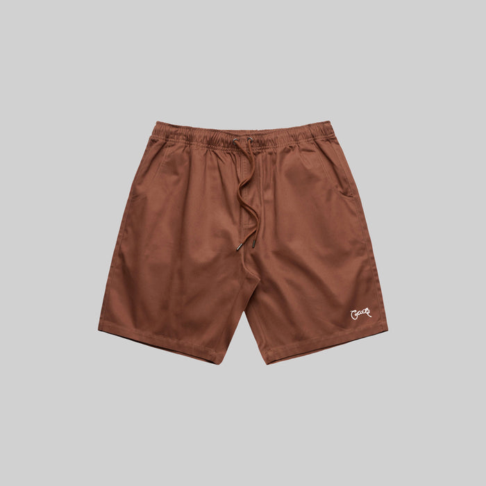 SCRIPTED STAMP WALK SHORTS
