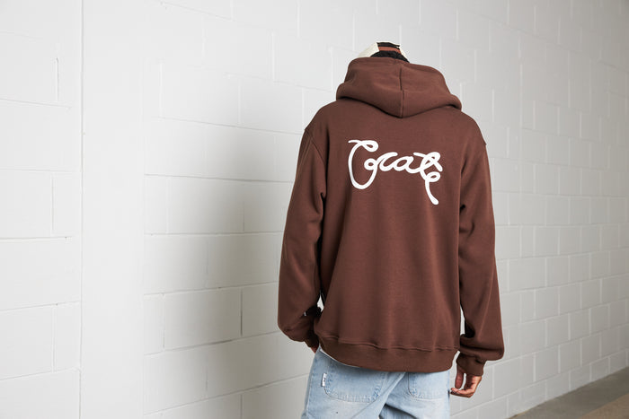 SCRIPTED SUPERFLEECE HOODIE