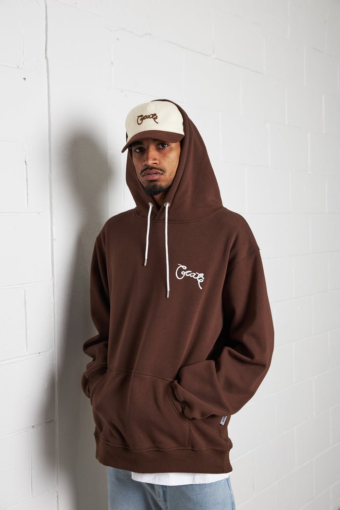 SCRIPTED SUPERFLEECE HOODIE