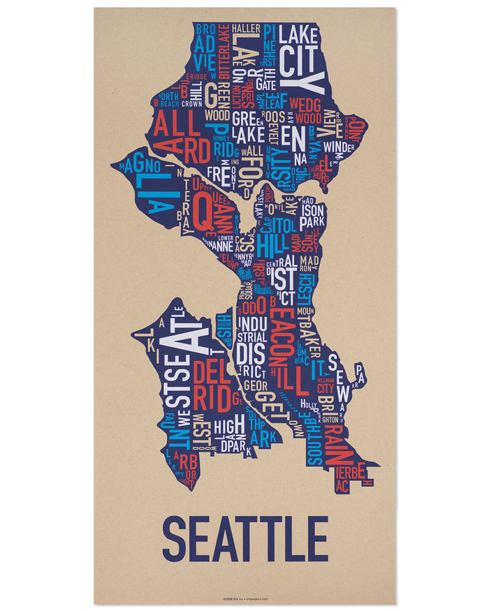 13" x 26" / Multi-color Print