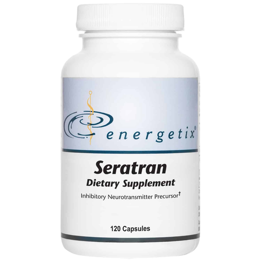 Seratran is a dietary supplement uniquely formulated with the neurotransmitter precursor 5-HTP and vitamin and mineral cofactors.