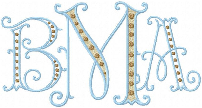 SETH II MONOGRAM FONT - comes in 2 sizes