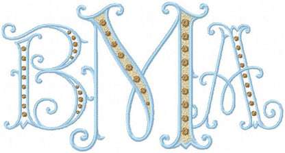SETH II MONOGRAM FONT - comes in 2 sizes