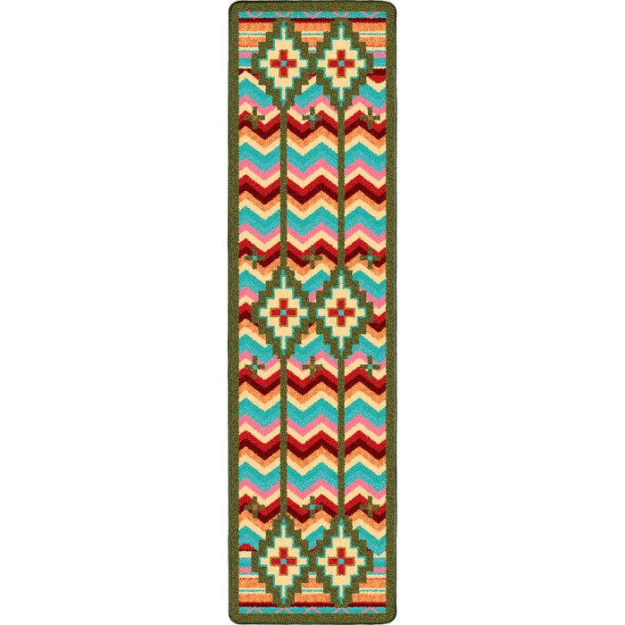 Image of an area rug, Shake Your Shawl - Bright