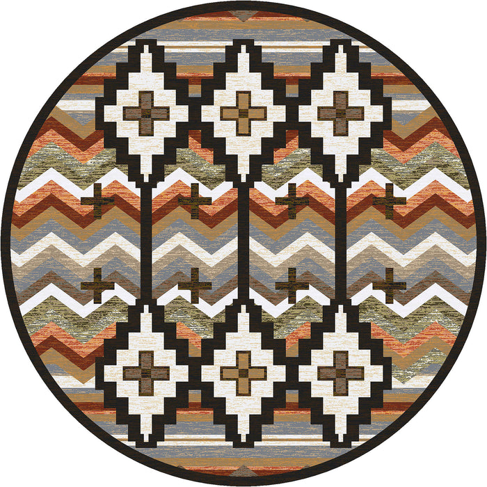 Image of an area rug, Shake Your Shawl - Harvest
