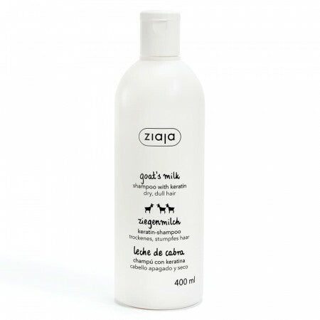 Shampoing fortifiant - Kératine et lait de chèvre