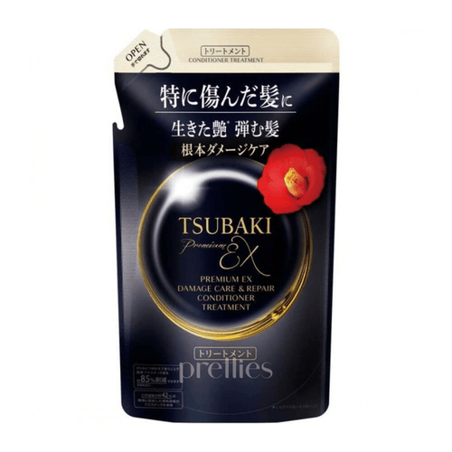 Shiseido TSUBAKI Premium EX Damage Care & Repair Conditioner Treatment (Refill) 300ml (Black) (485984)