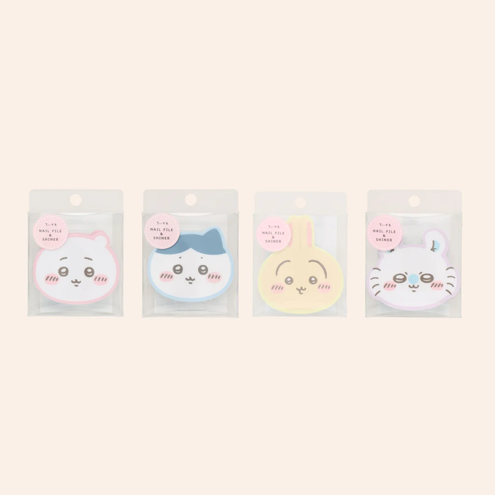 Chiikawa, Hachiware, Usagi, and Momonga merch nail shiner