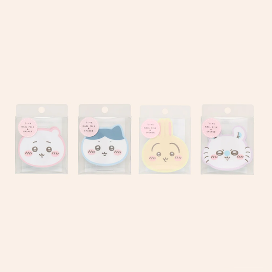 Chiikawa, Hachiware, Usagi, and Momonga merch nail shiner