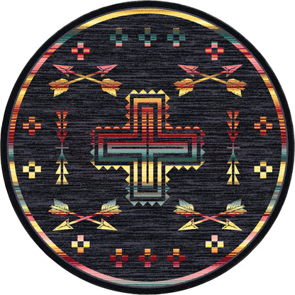 Image of an area rug, Shoot Me Straight - Gray