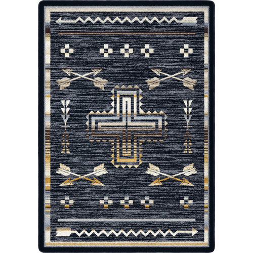 Image of an area rug, Shoot Me Straight - Natural