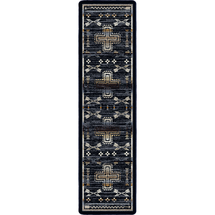 Image of an area rug, Shoot Me Straight - Natural