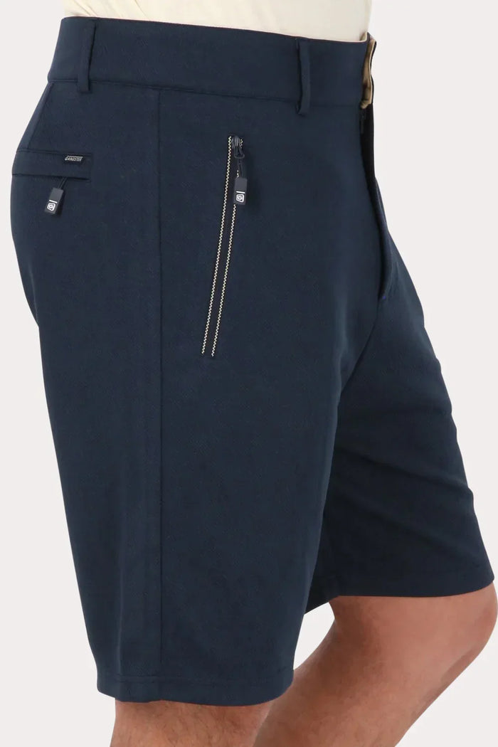 Short Bermuda Jogger Liso Comfort Azul Gangster - Gangster