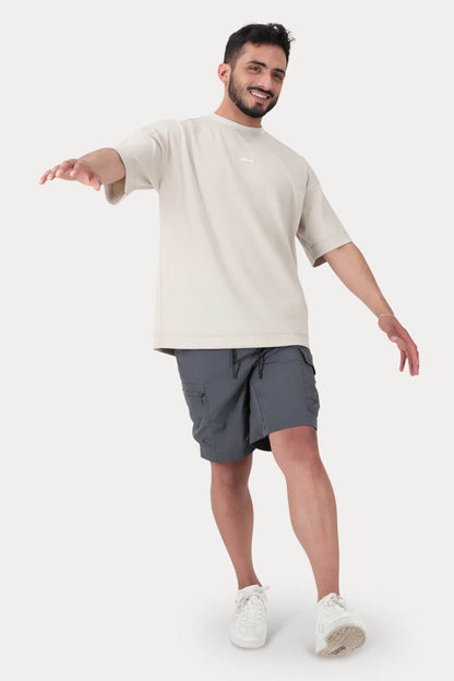 Short Nikel Cargo  Gris Overcore