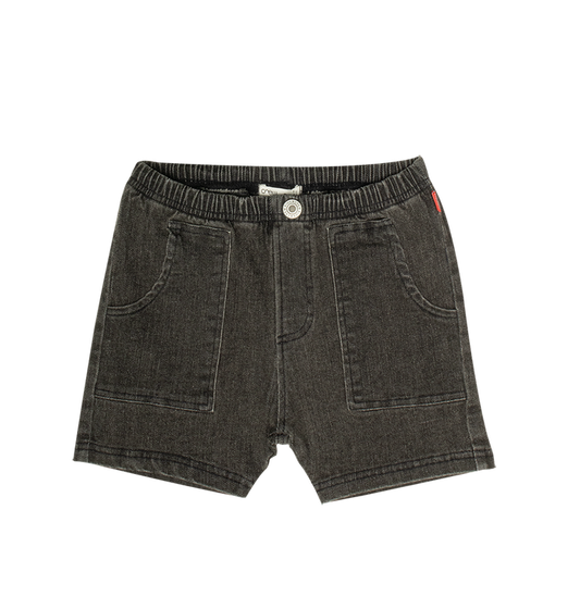 shorts denim - grey