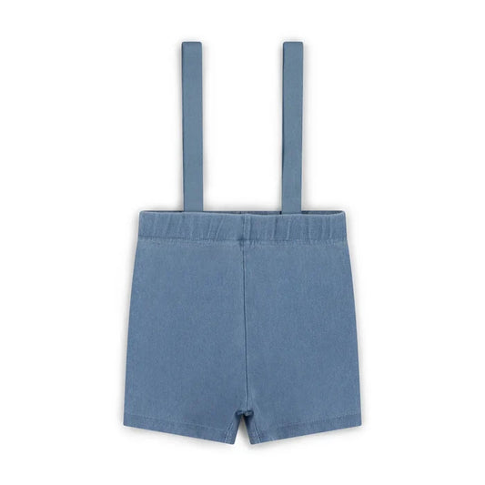 shorts suspender - chambray