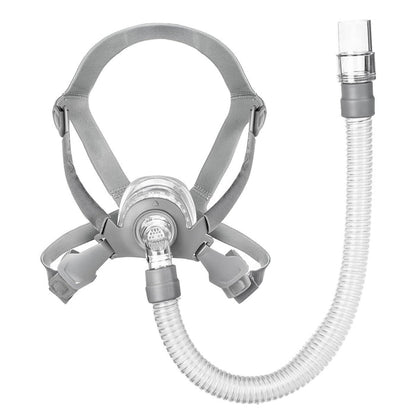 Siesta Nasal Mask Shown with Headgear and Short Tube