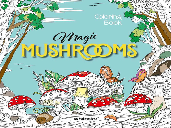 Simon & Schuster - Magic Mushrooms Coloring Book by