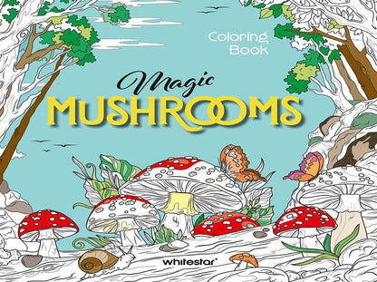 Simon & Schuster - Magic Mushrooms Coloring Book by