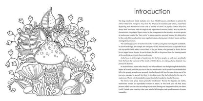Simon & Schuster - Magic Mushrooms Coloring Book by