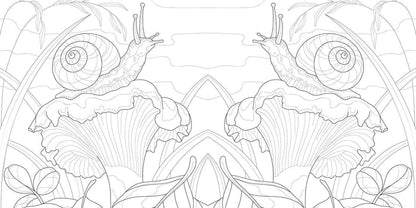 Simon & Schuster - Magic Mushrooms Coloring Book by