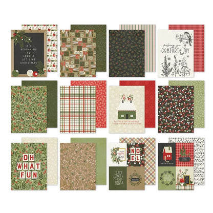 Simple Stories - Double-Sided Paper Pad 6"X8" - 24/Pkg - The Holiday Life. Unique papers is a high-quality printed designer cardstock perfect for use with scrapbooking, paper crafting, card making, planning, home decor and more! Available at Embellish Away located in Bowmanville Ontario Canada.