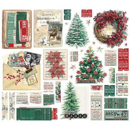 Simple Stories - Ephemera - 36/Pkg - Simple Vintage 'Tis The Season. Die-Cuts are a great addition to scrapbook pages, greeting cards and more! The perfect embellishment for all your paper crafting needs! Available at Embellish Away located in Bowmanville Ontario Canada.