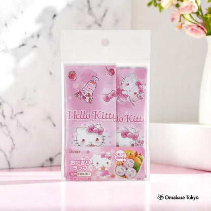 Skater Hello Kitty Onigiri Rice Ball Wrap 10 Pieces