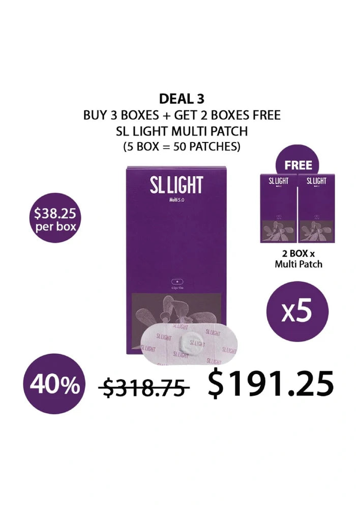(BUY 3+2 FREE) SL LIGHT MULTI PATCH
