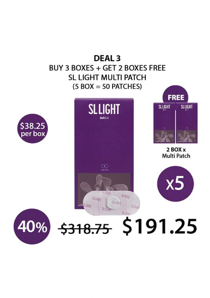 (BUY 3+2 FREE) SL LIGHT MULTI PATCH