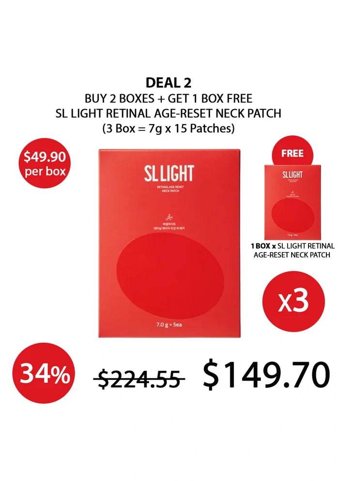 (BUY 2+1 FREE) SL LIGHT RETINAL NECK PATCH