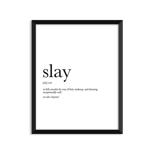Slay Definition Everyday Card
