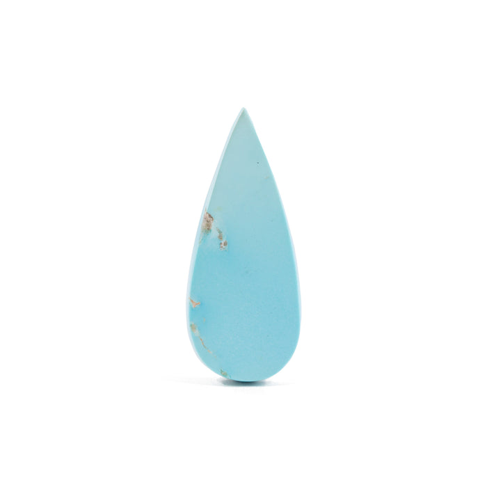 Sleeping Beauty Turquoise 13.29 Carat Carved Gemstone Cabochon