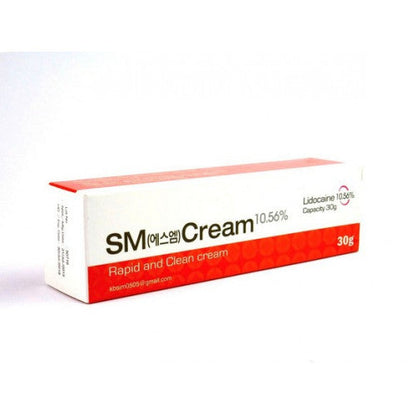 SM Cream 10.56% Rapid And Clean Cream كريم التخدير الموضعي