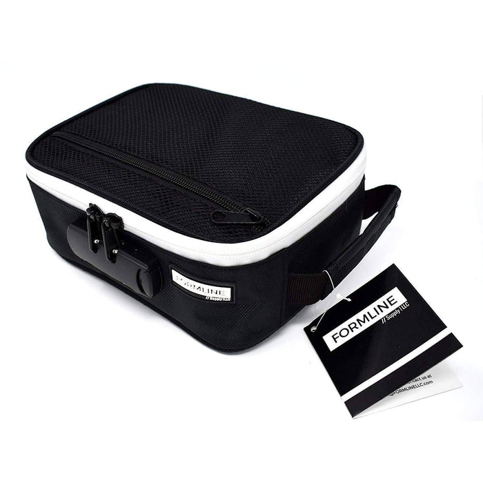 Smell Proof Case / Bag with Combination Lock (8 x 6 x 3 Inches)